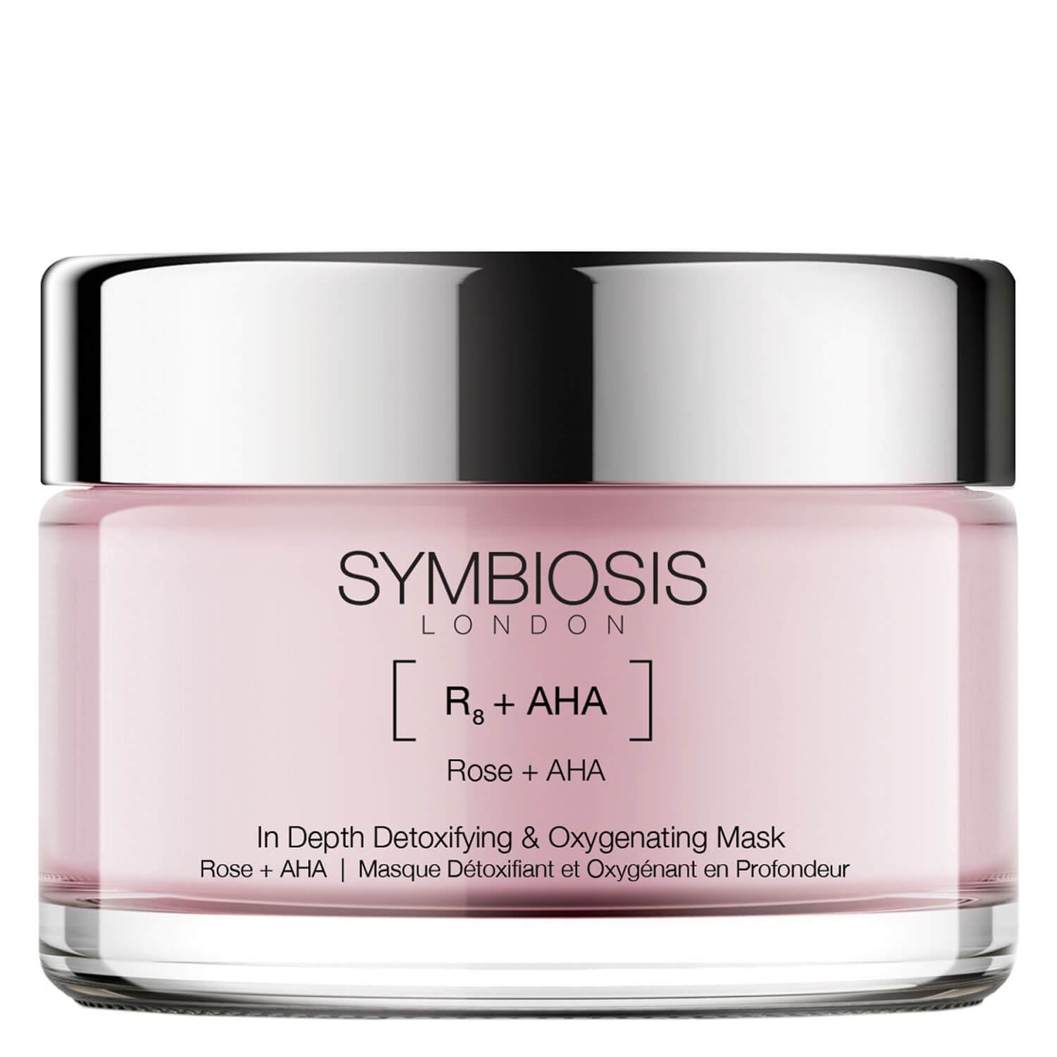 Symbiosis - [Rose + AHA] Tiefenwirksame Detox & Oxygenate Maske