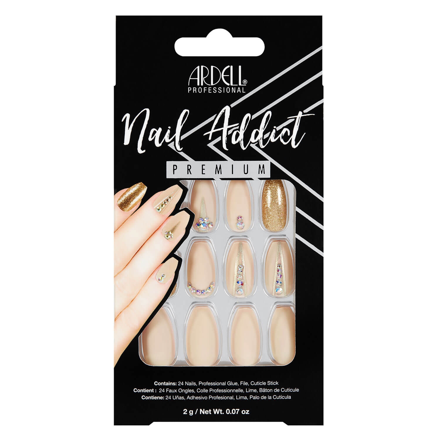 Product image from Nail Addict - Nail Addict Nude Jeweled