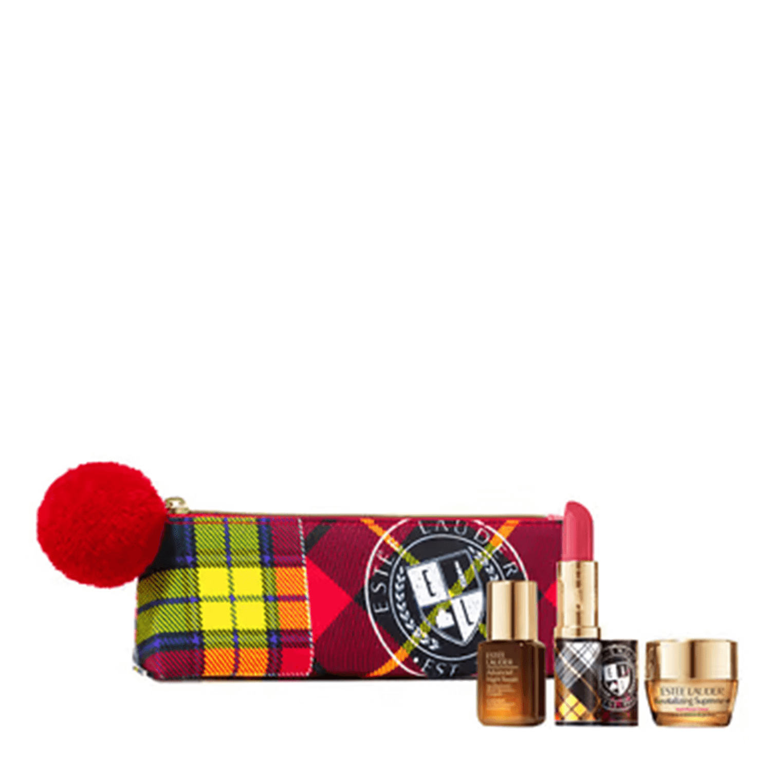 Product image from Estée Lauder Red Checkered Necessaire