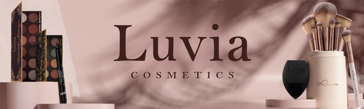 Brand banner from Luvia Cosmetics