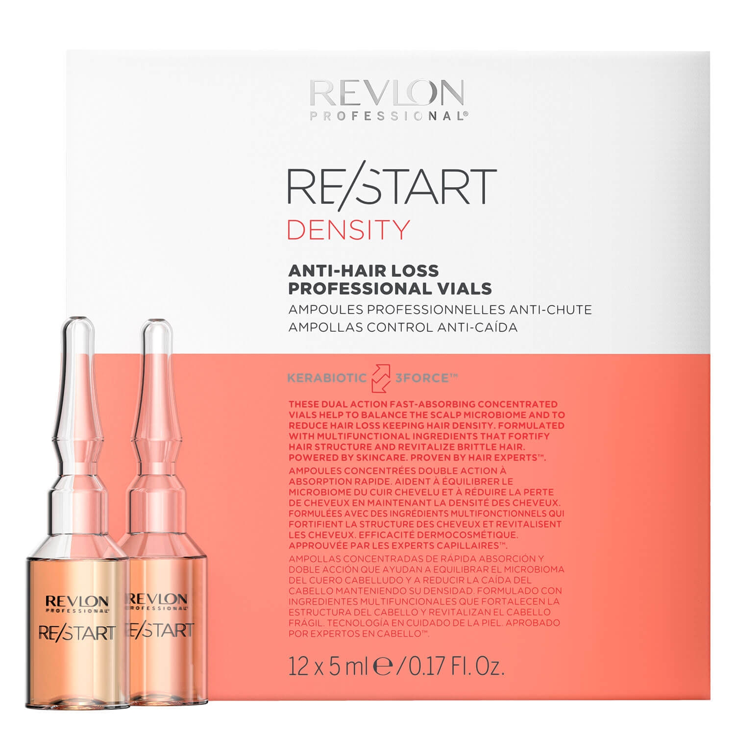 Product image from RE/START DENSITY - Anti-Hair Loss Professional Vials