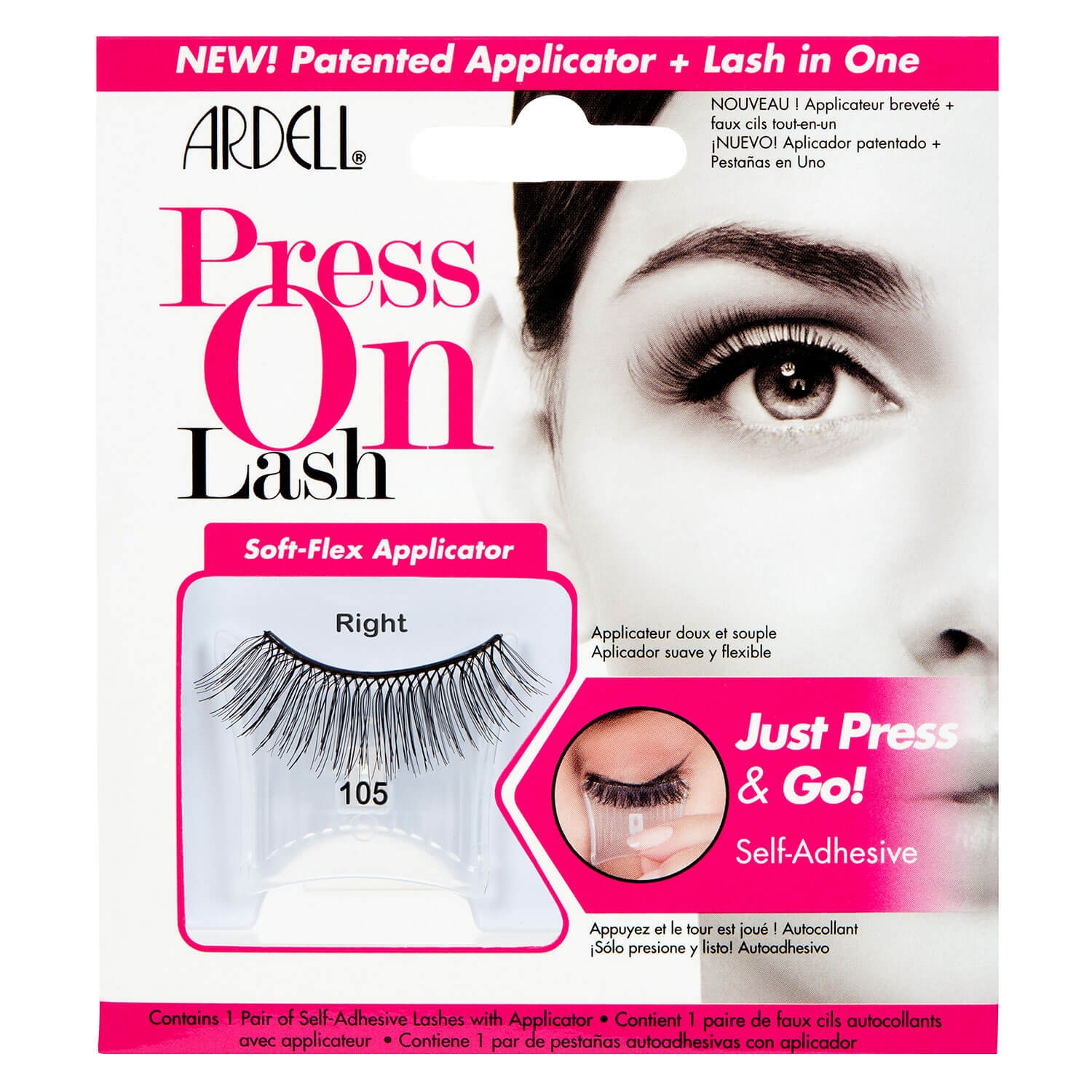 Produktbild von Ardell False Lashes - Press On Lash 105