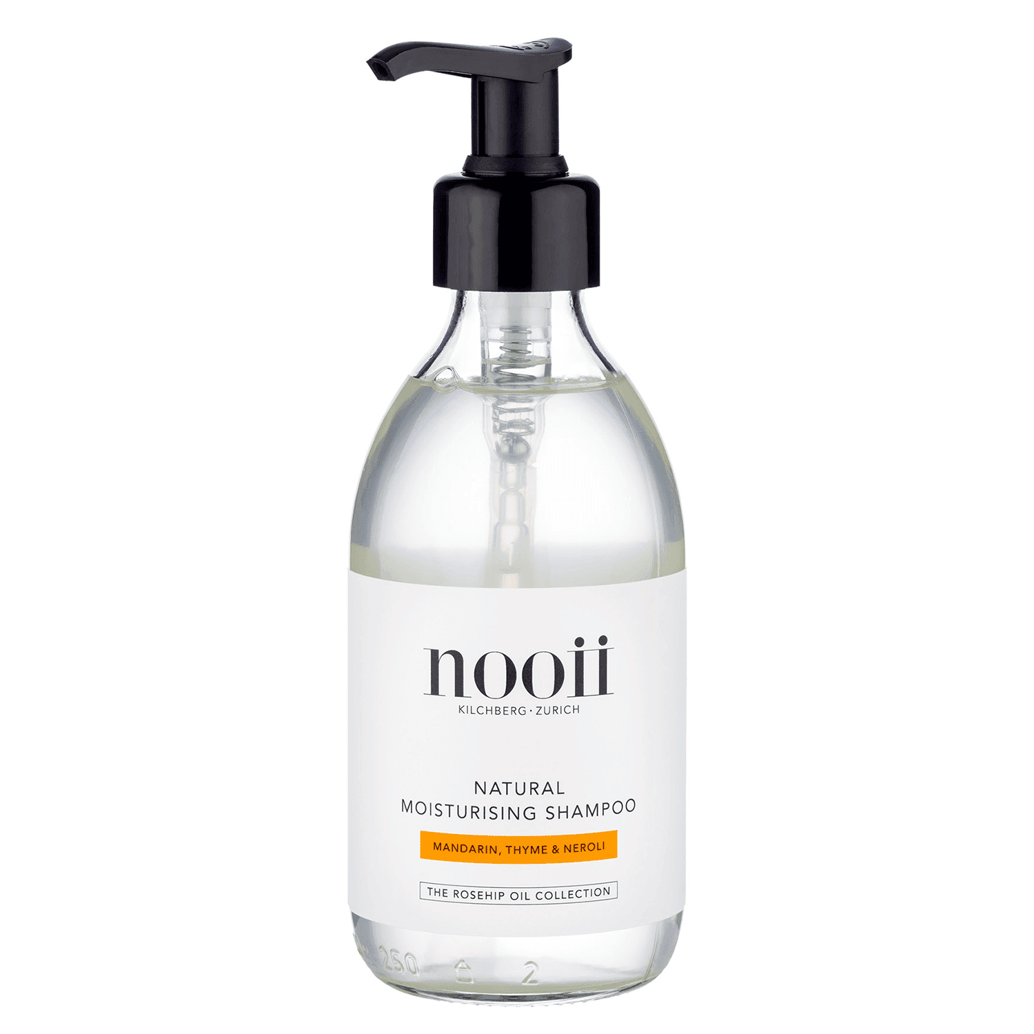 nooii Natural - Moisturising Shampoo Mandarin, Thyme & Neroli