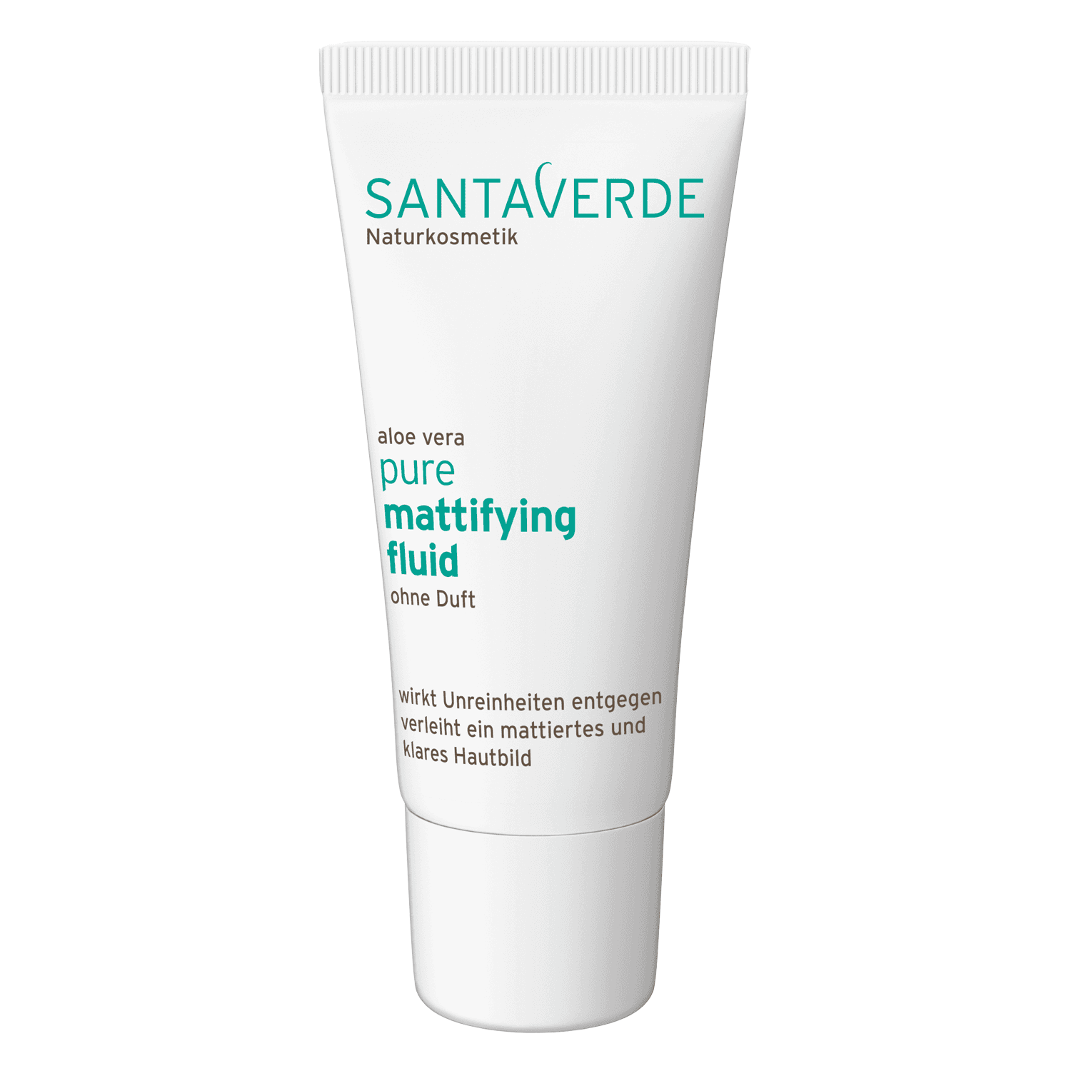 SANTAVERDE - aloe vera pure mattifying fluid ohne Duft