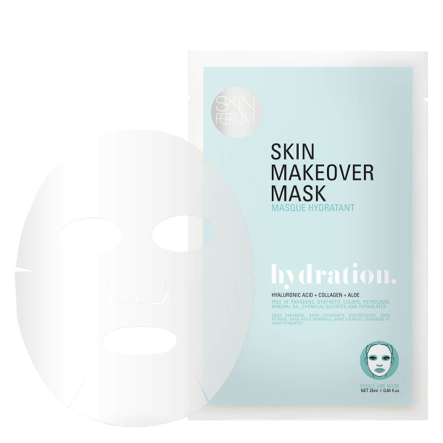 Produktbild von VOESH New York - Skin Makeover Mask hydration
