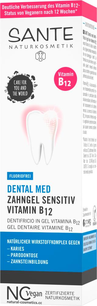 Sante - Dent Med Zahngel Vit.B12 ohneFluor