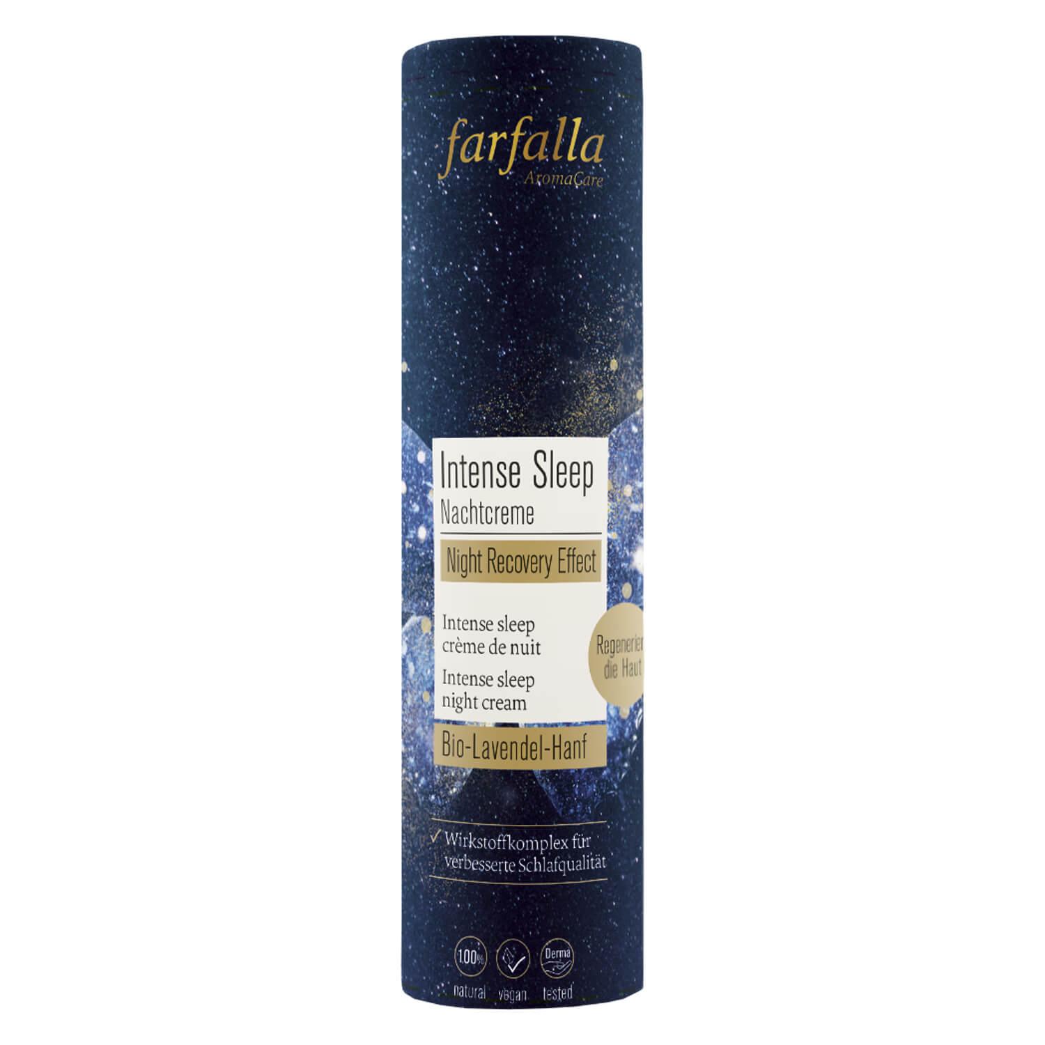 Farfalla Care - Intense Sleep Night Cream Night Recovery Effect