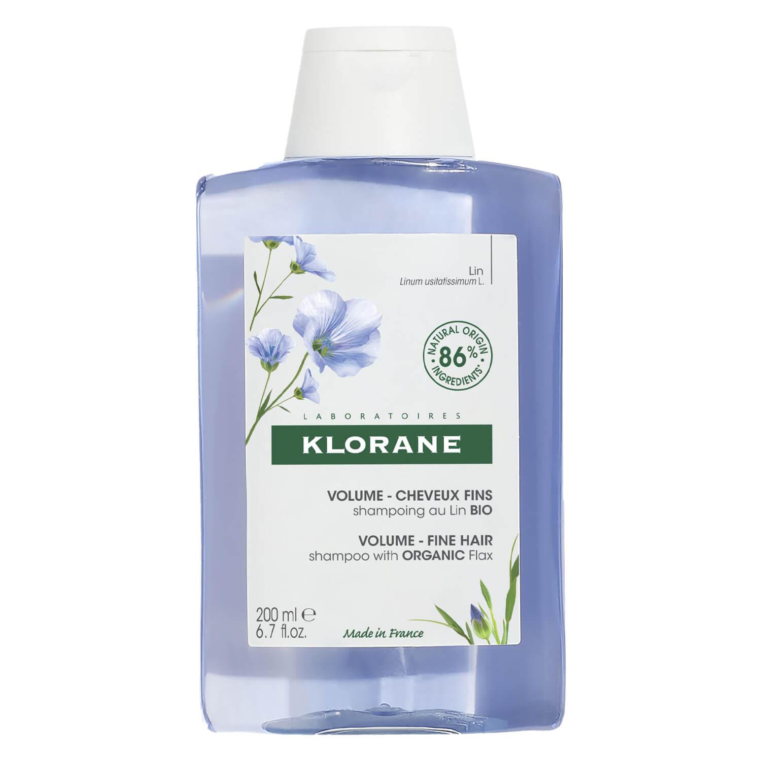 KLORANE Hair - Volume Shampoo Flax Fiber