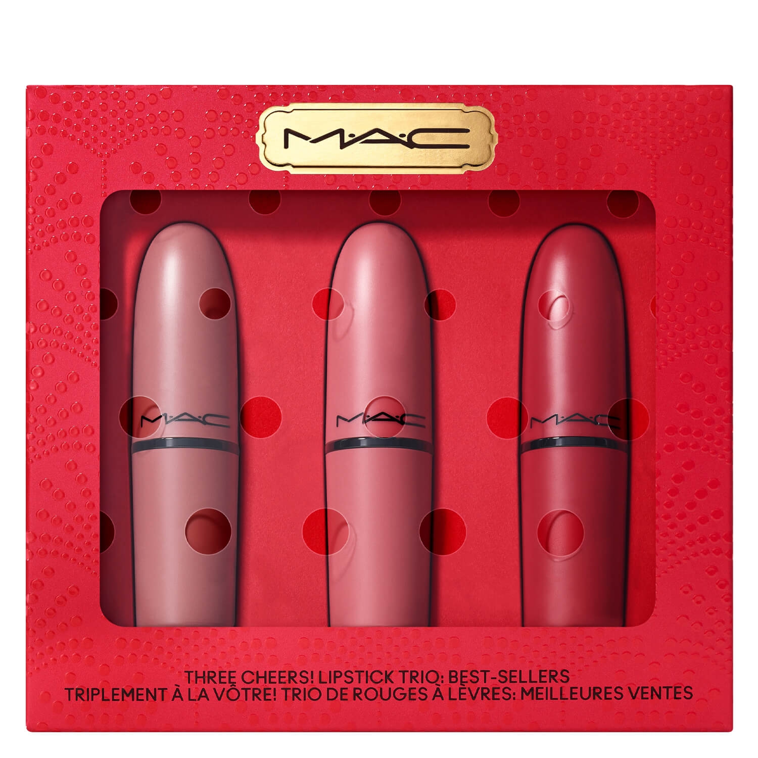 Product image from M·A·C Specials - Three Cheers! Lipstick Trio