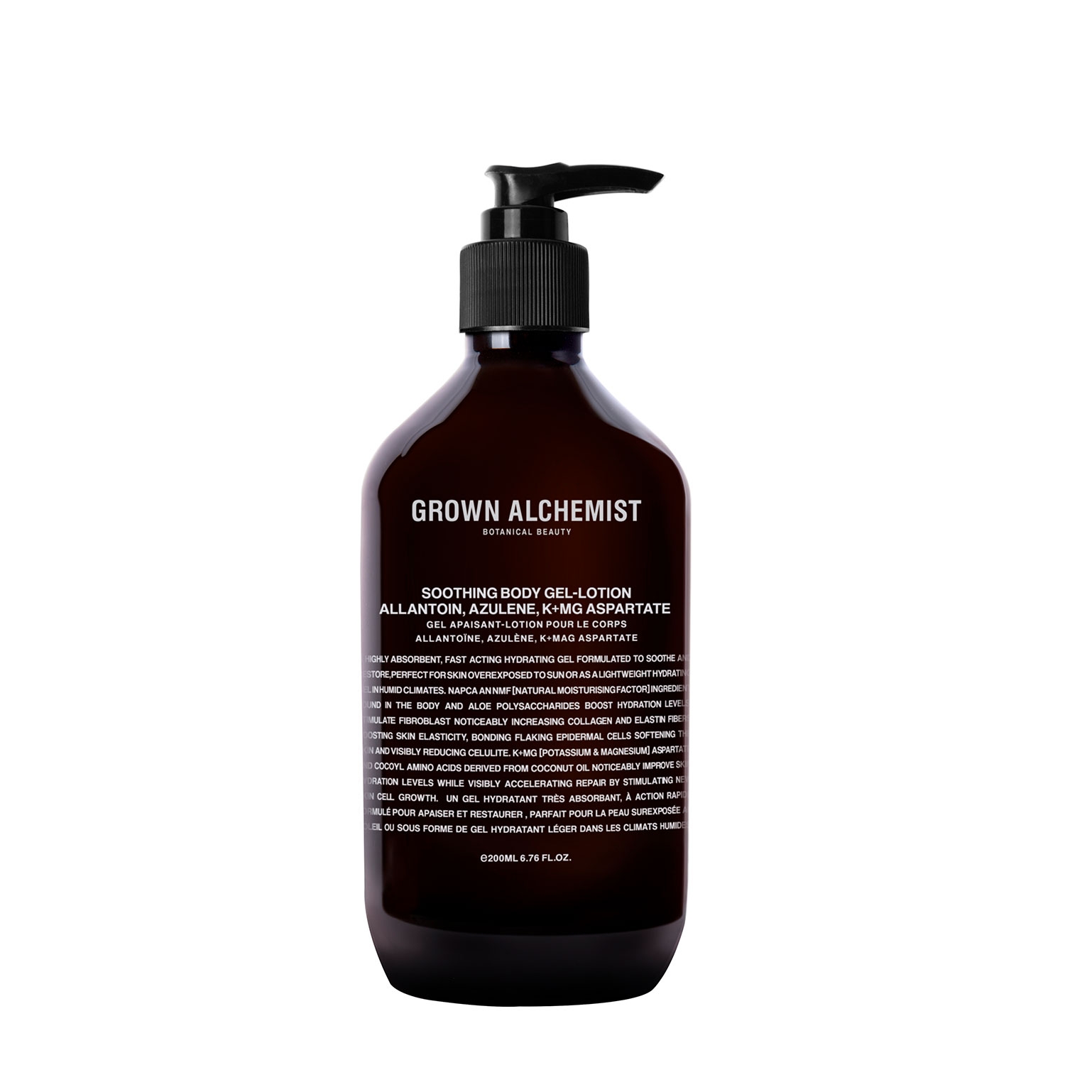 Product image from GROWN Beauty - Soothing Body Gel: Allantoin, Azulene, K+MG Aspartate