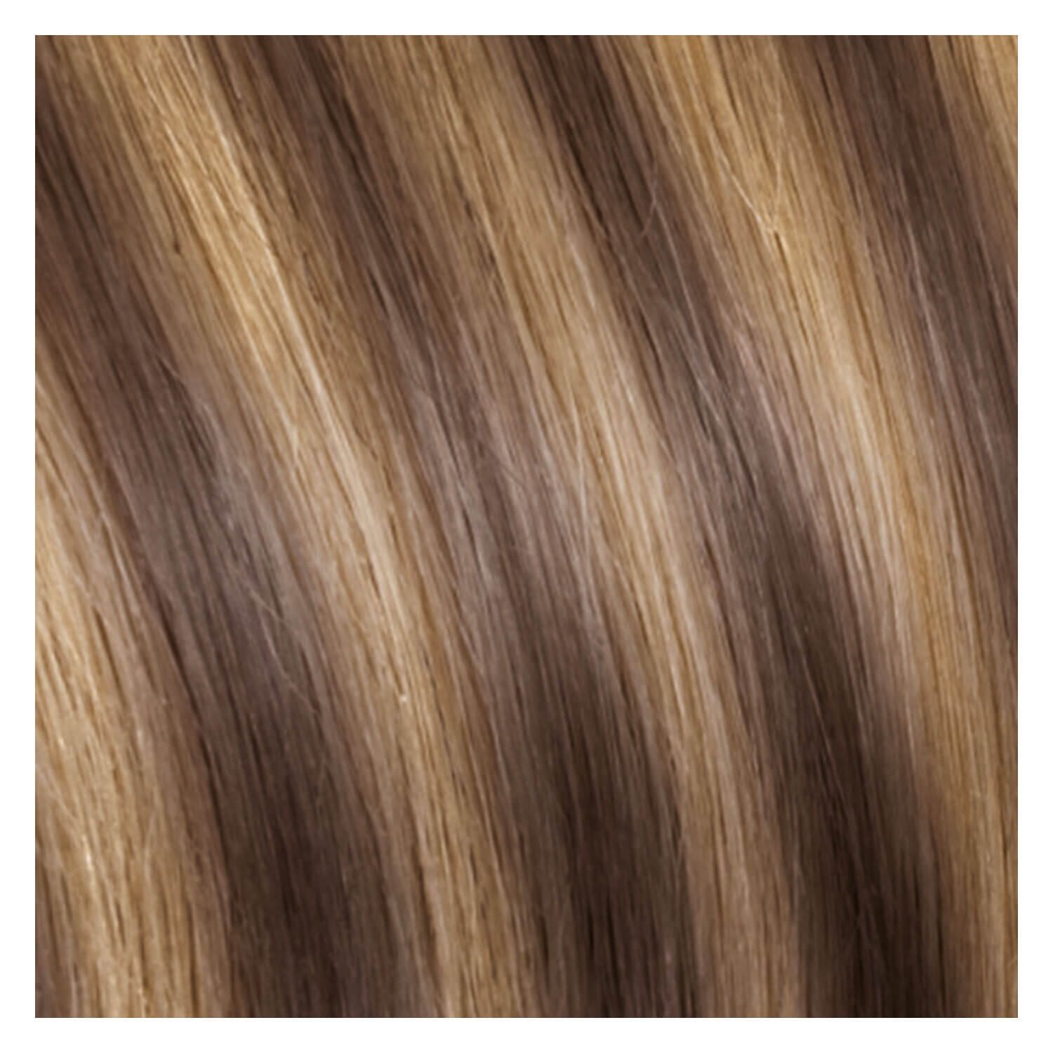 Produktbild von SHE Clip In-System Hair Extensions - 9-teiliges Set M8/26 Dunkelblond/Honigblond 50/55cm