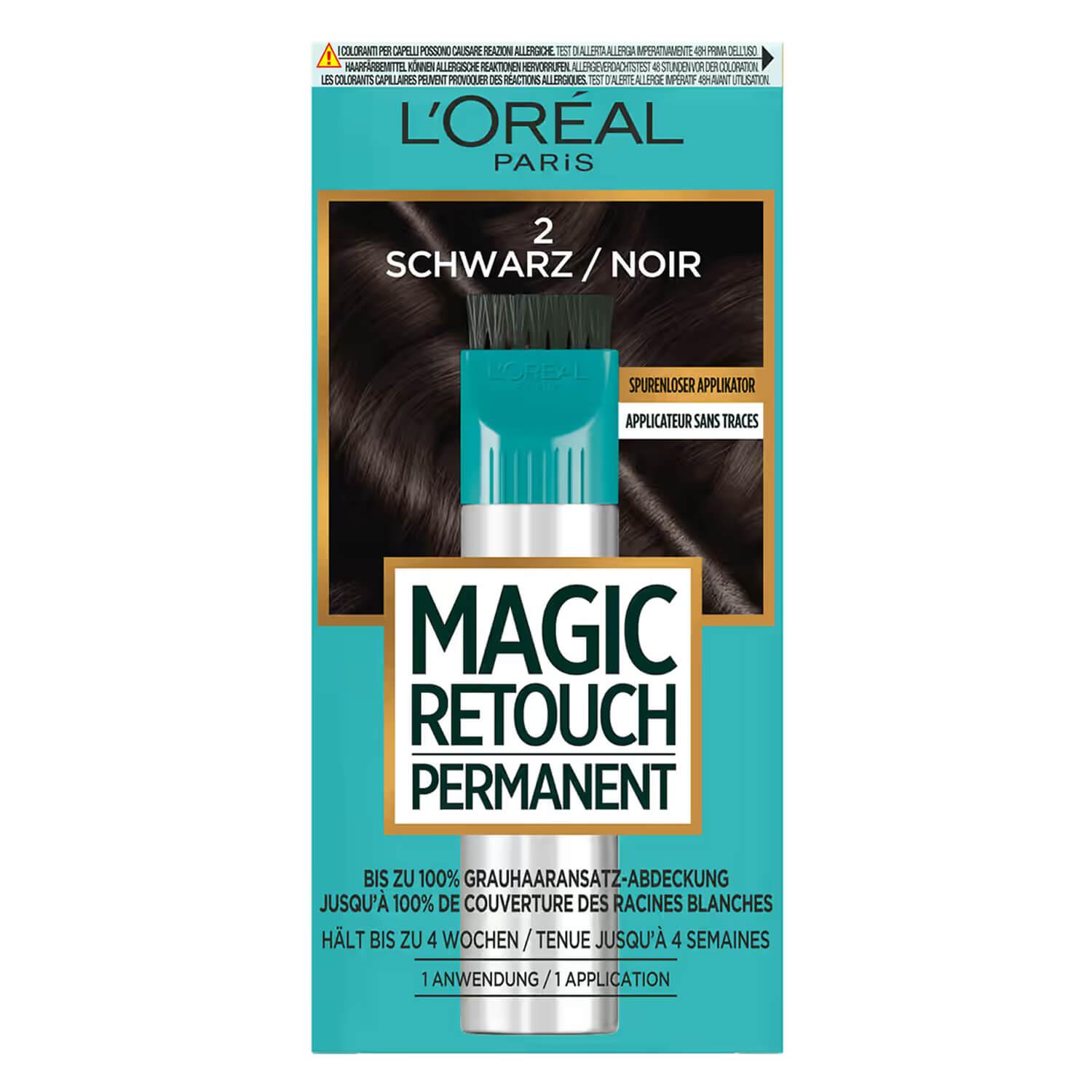 LOréal Magic Retouch - Permanent Schwarz