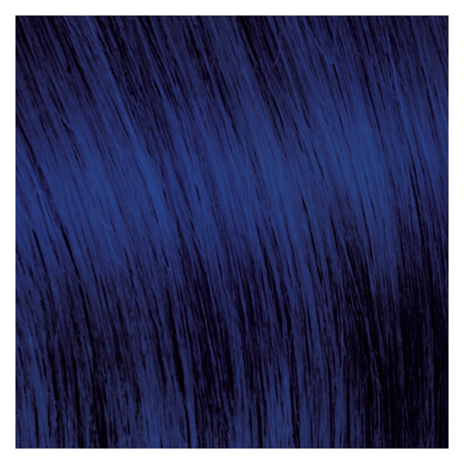 SHE Bonding-System Hair Extensions Fantasy Straight - Dark Blue 55/60cm