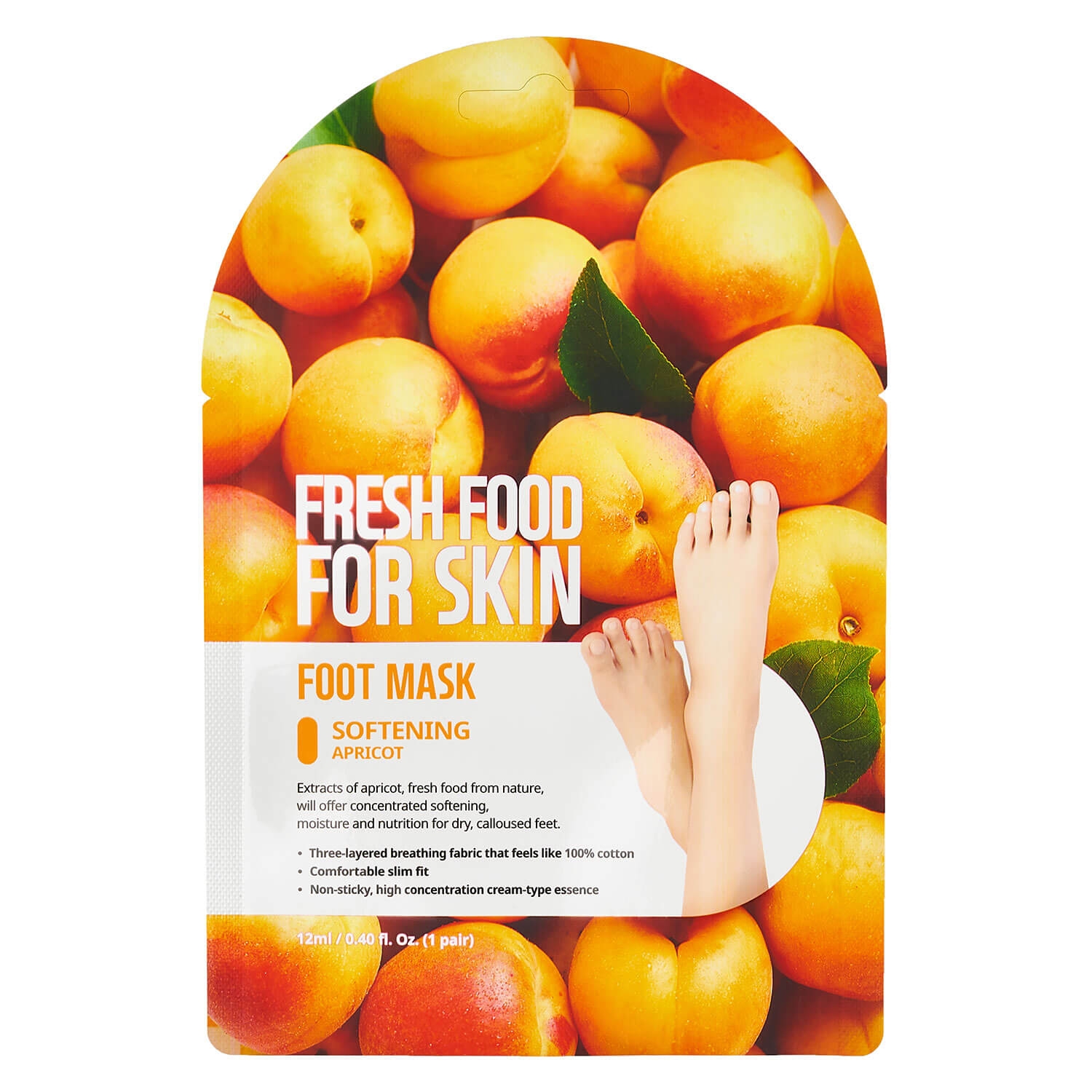 Produktbild von Fresh Food - Foot Mask Softening Apricot