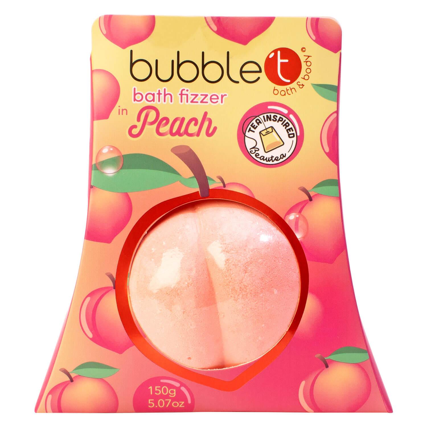 bubble t - Fruitea Bath Fizzer Peach