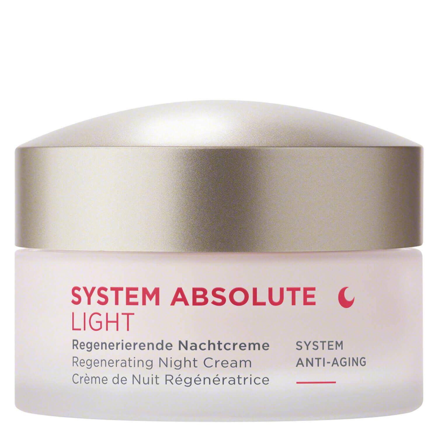 System Absolute - Anti-Aging Regenerating Night Cream Light