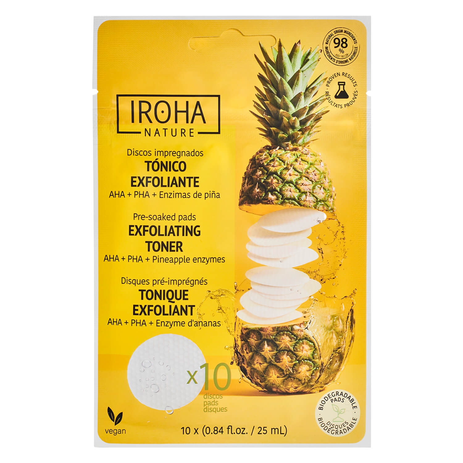 Produktbild von Iroha Nature - Exfoliating Toner Pads
