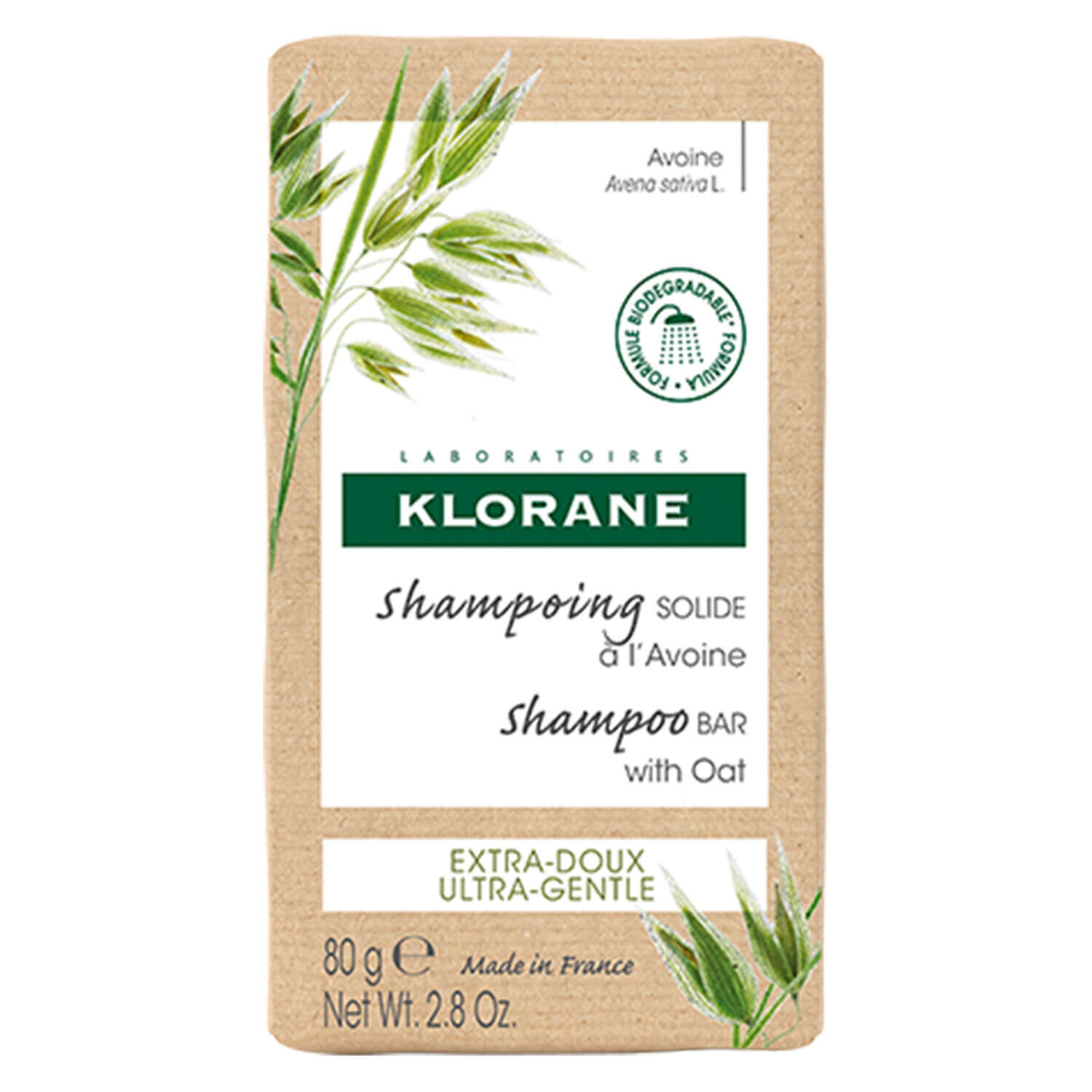 Product image from KLORANE Hair - Hafermilch Festes Shampoo