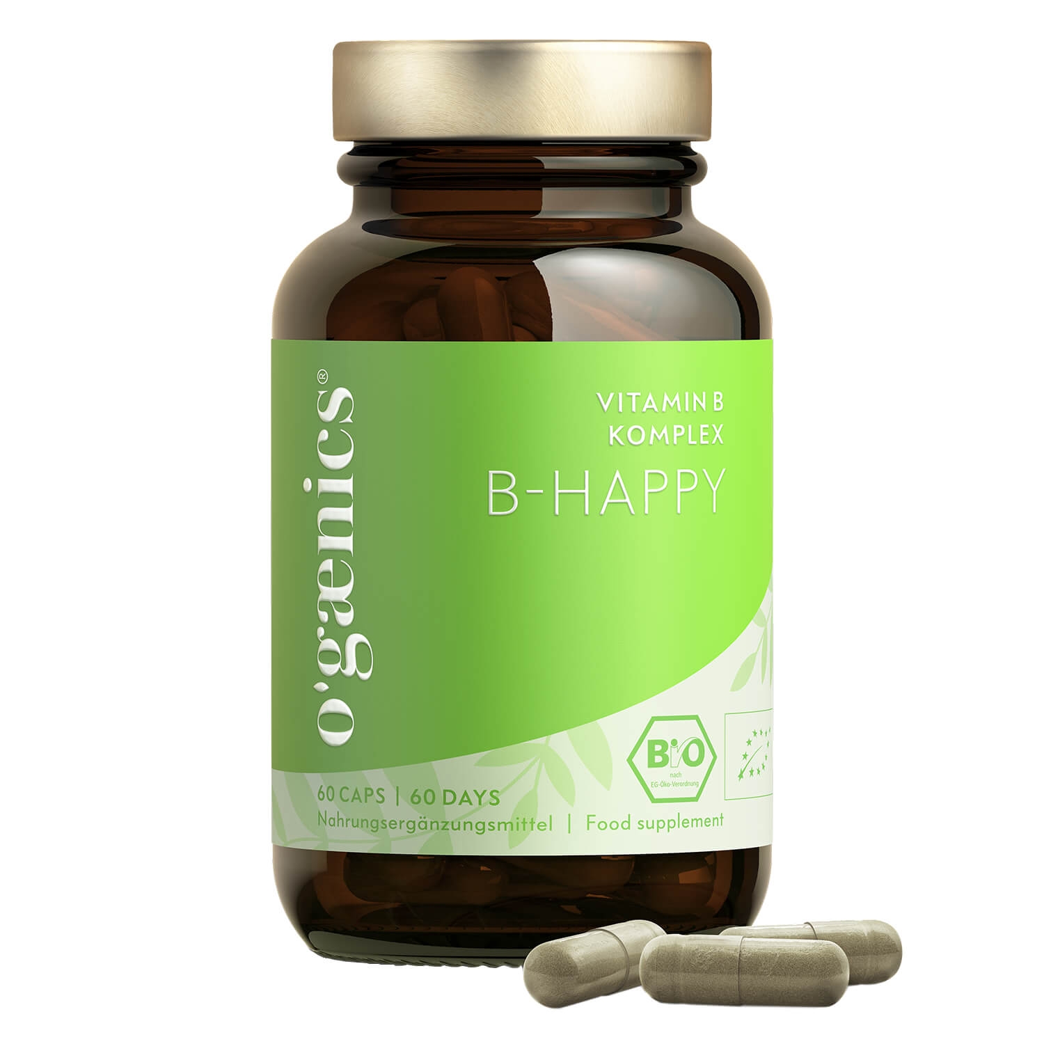 Produktbild von Ogaenics - B-Happy Vitamin B-Komplex