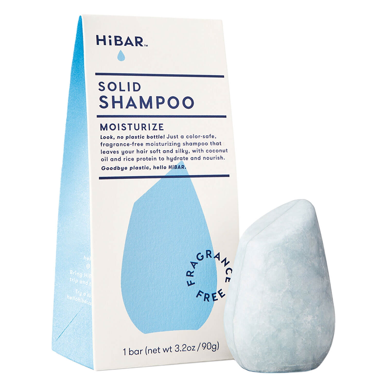 Produktbild von HiBAR - MOISTURIZE Festes Feuchtigkeits-Shampoo Parfümfrei