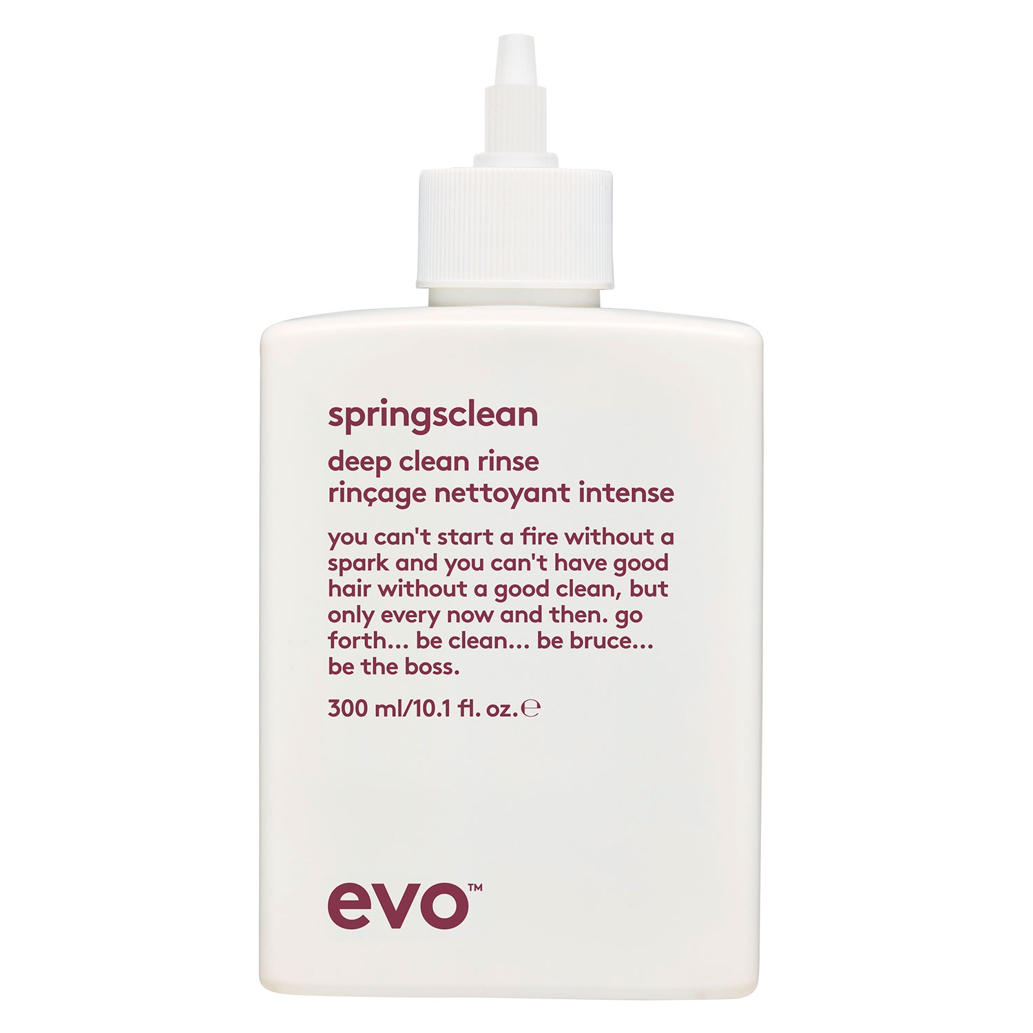 Product image from evo curl - Springsclean Deep Clean Rinse