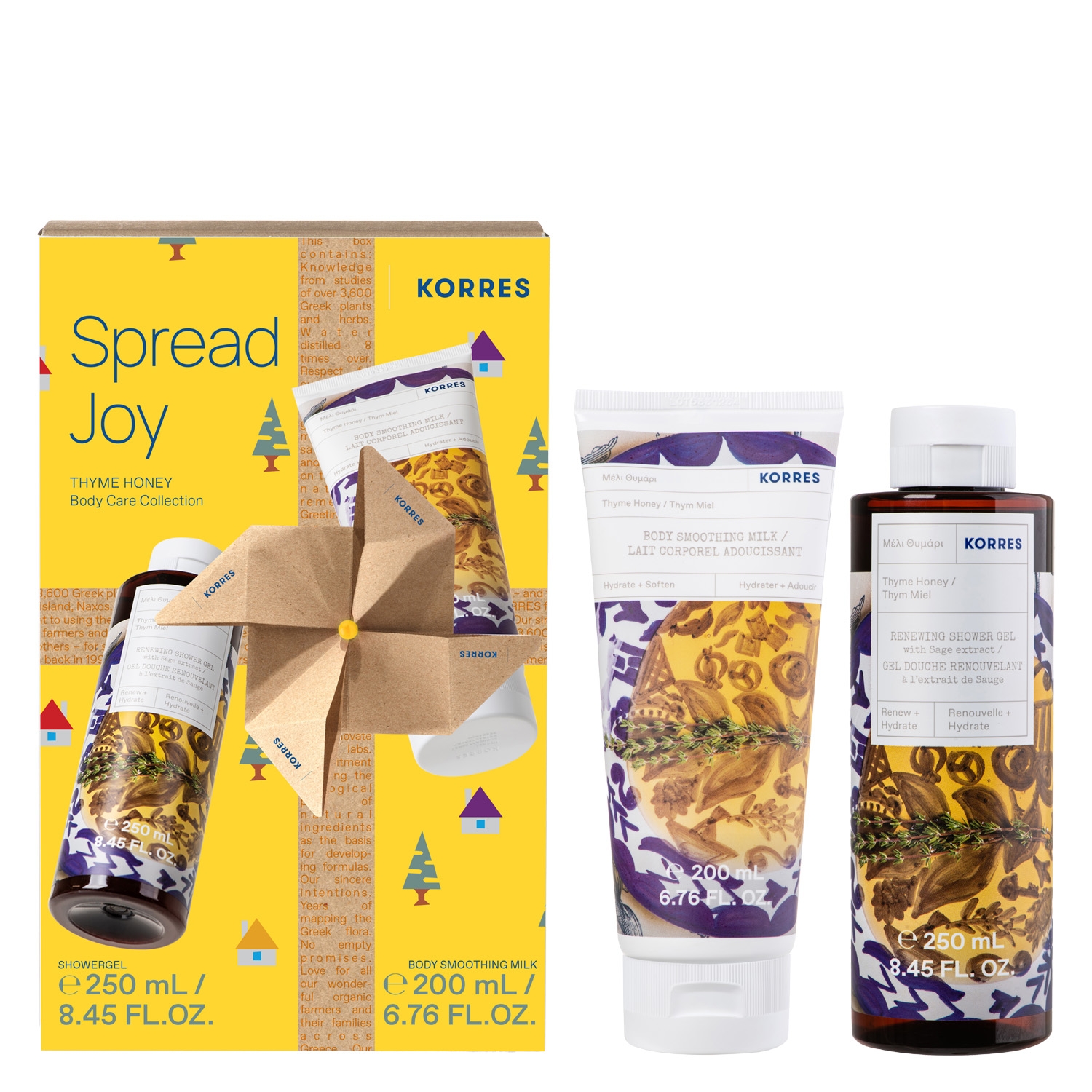 Produktbild von Korres Care - Thyme Honey Bodycare Set