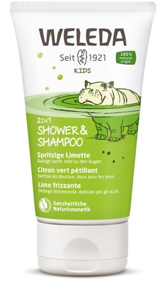 Weleda - Kids 2in1 Shower & Shampoo Lime
