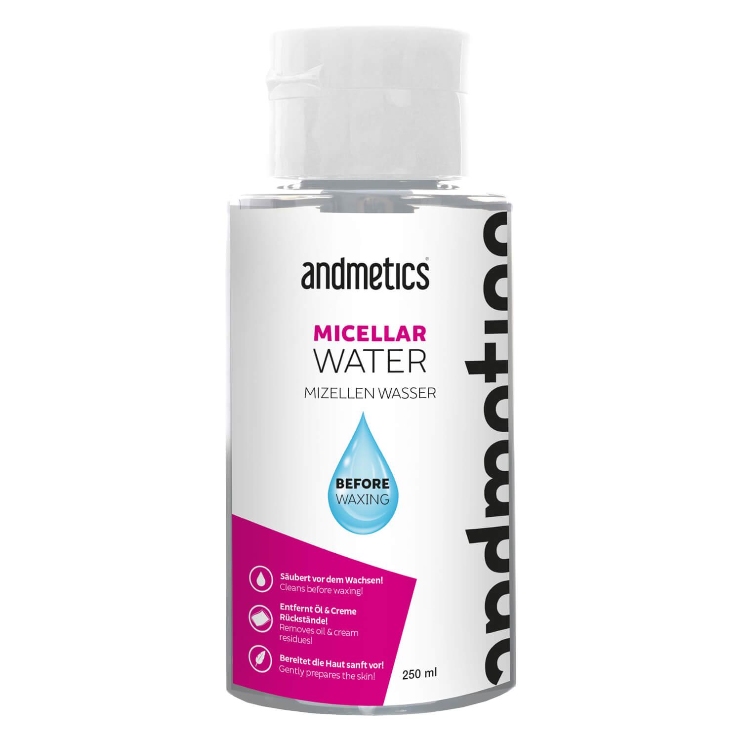 andmetics - Micellar Water Before Waxing