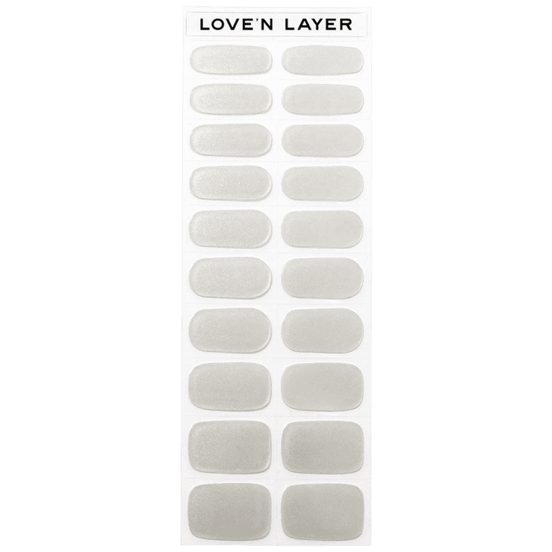 LoveNLayer - Metallic Shiny Silver