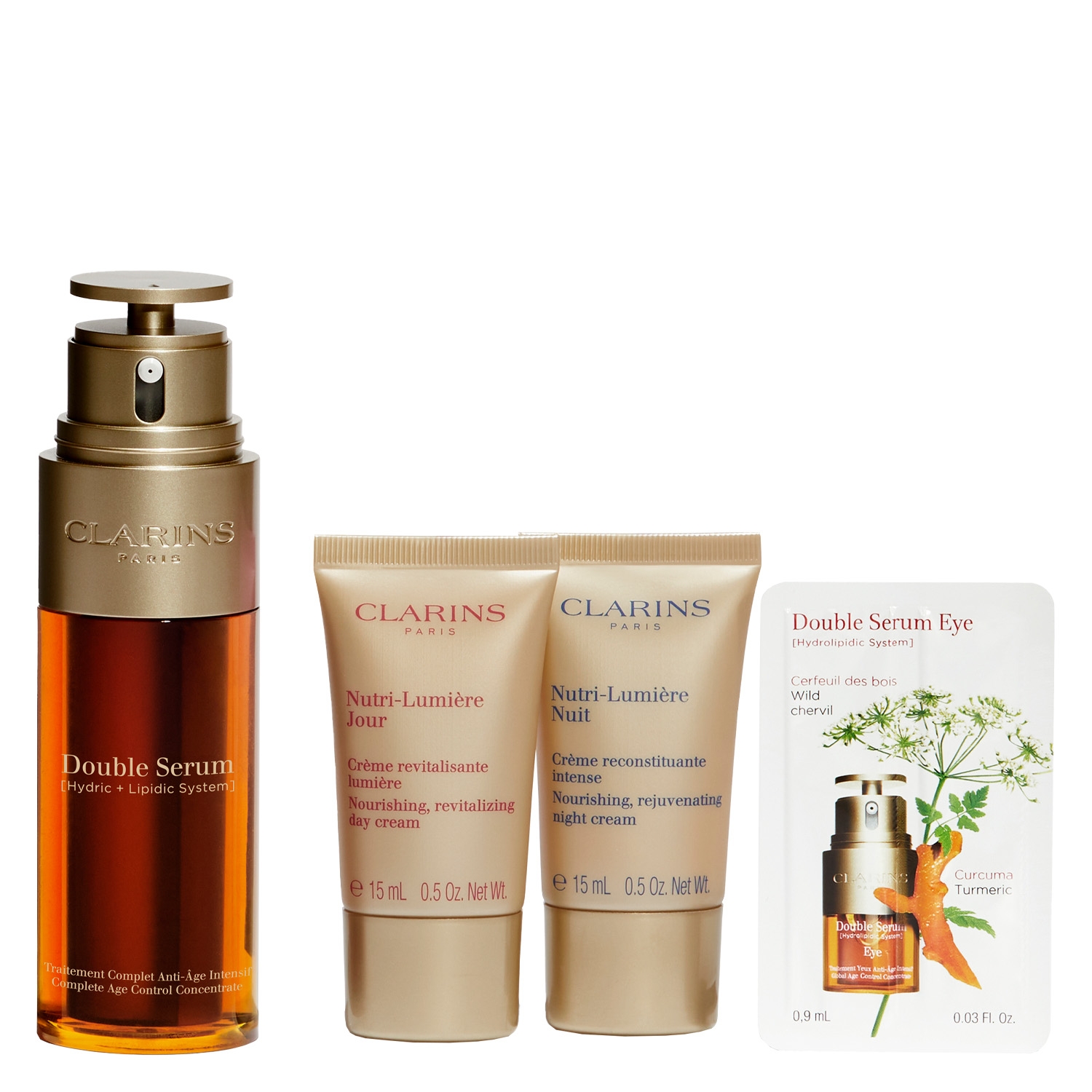 Product image from Clarins Specials - Double Serum & Nutri Lumière Set