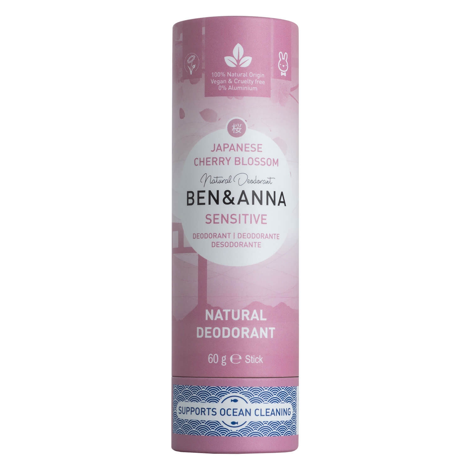 Product image from BEN&ANNA - Sensitive Cherry Blossom Nautral Deo