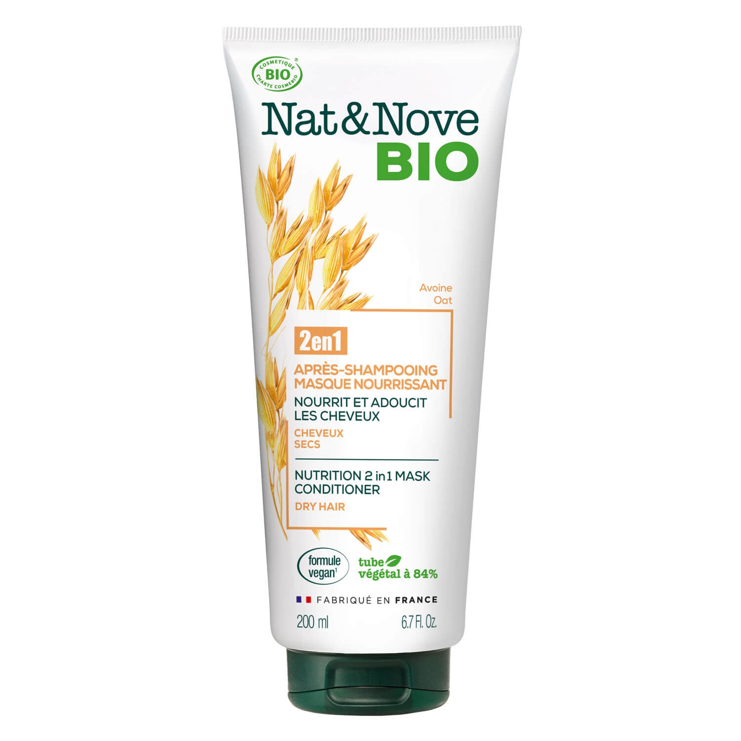 Produktbild von Nat&Nove - Bio Nutrition 2 in 1 Mask Conditioner