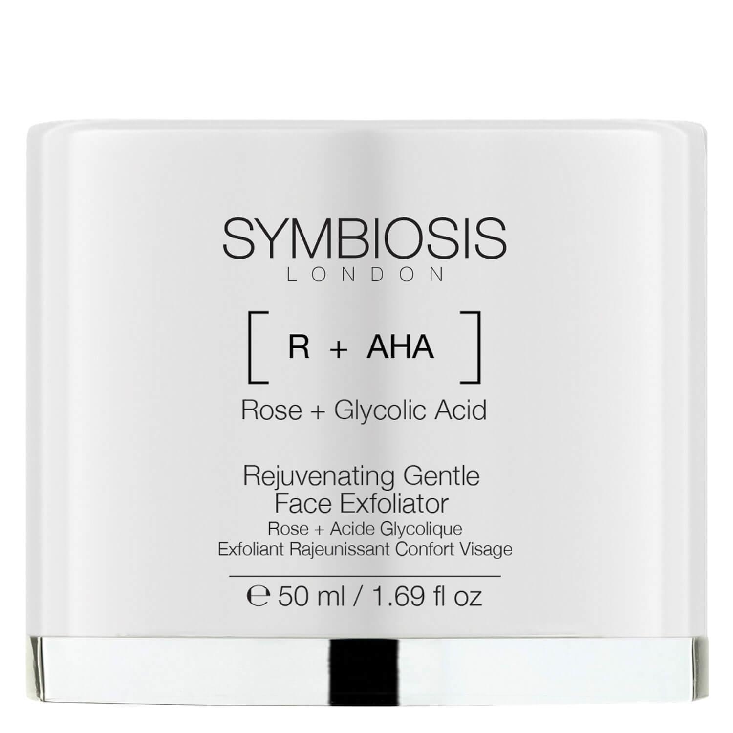 Symbiosis - [Rose + Glycolic Acid] Rejuvenating Gentle Face Exfoliator 