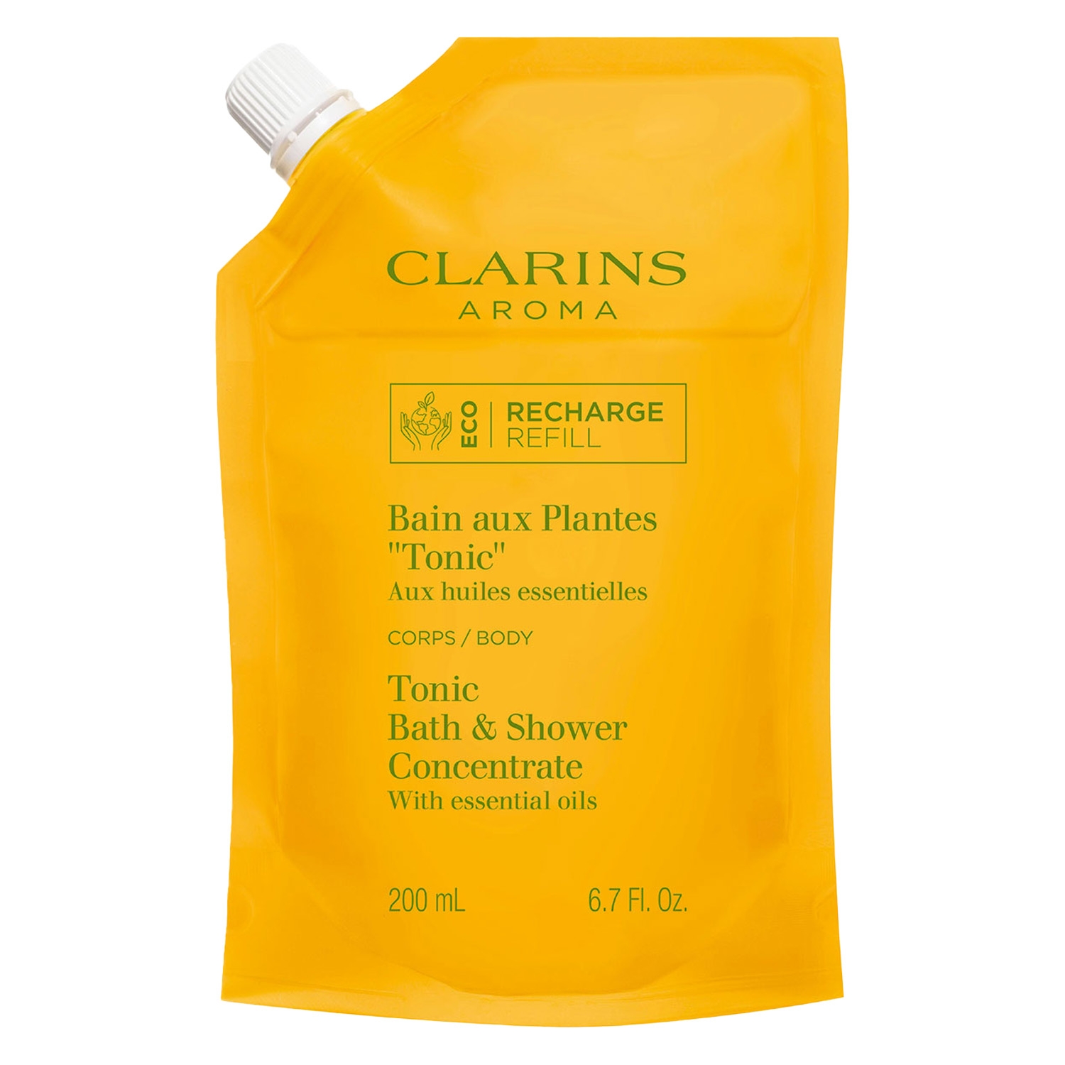 Product image from Clarins Body - Tonic Bath & Shower Concentrate Refill