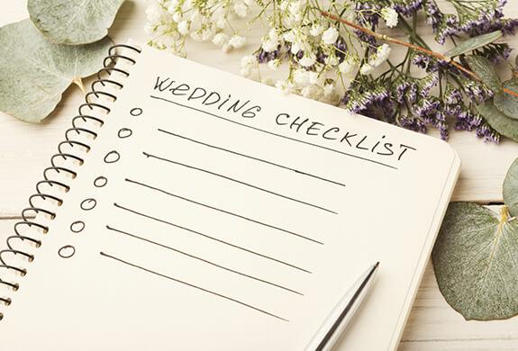 Hochzeits-Special Checkliste