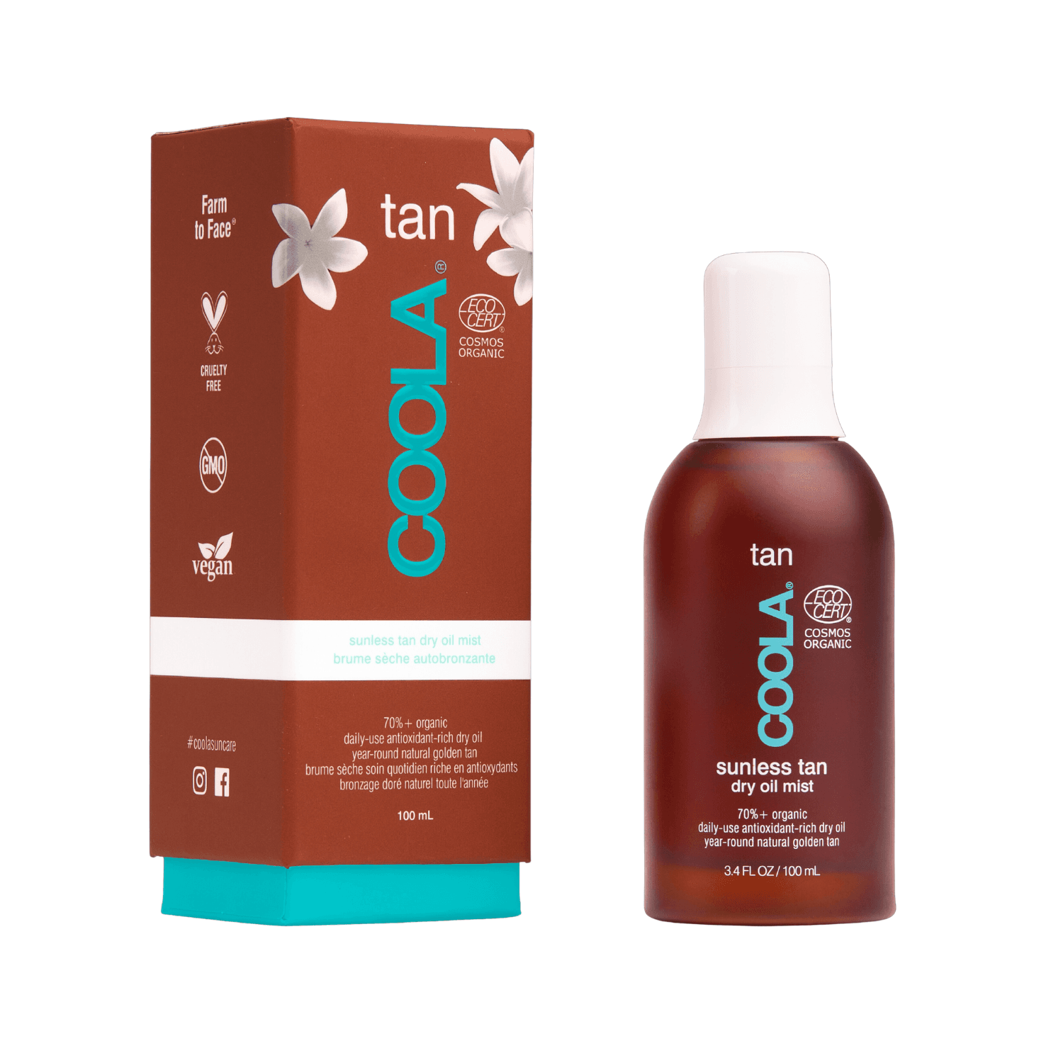 COOLA - Organic Sunless Tan Dry Oil Mist