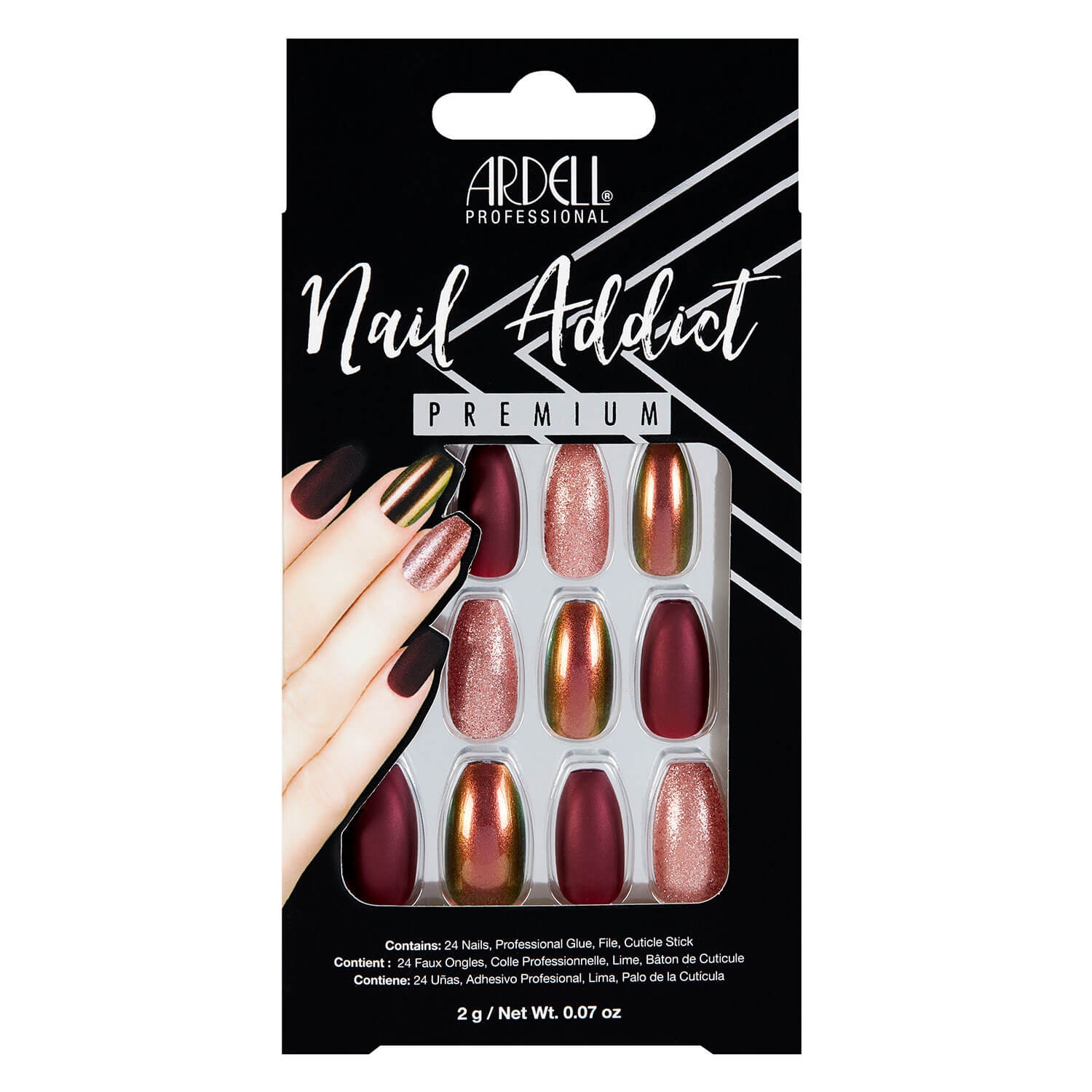 Product image from Nail Addict - Nail Addict Red Cateye