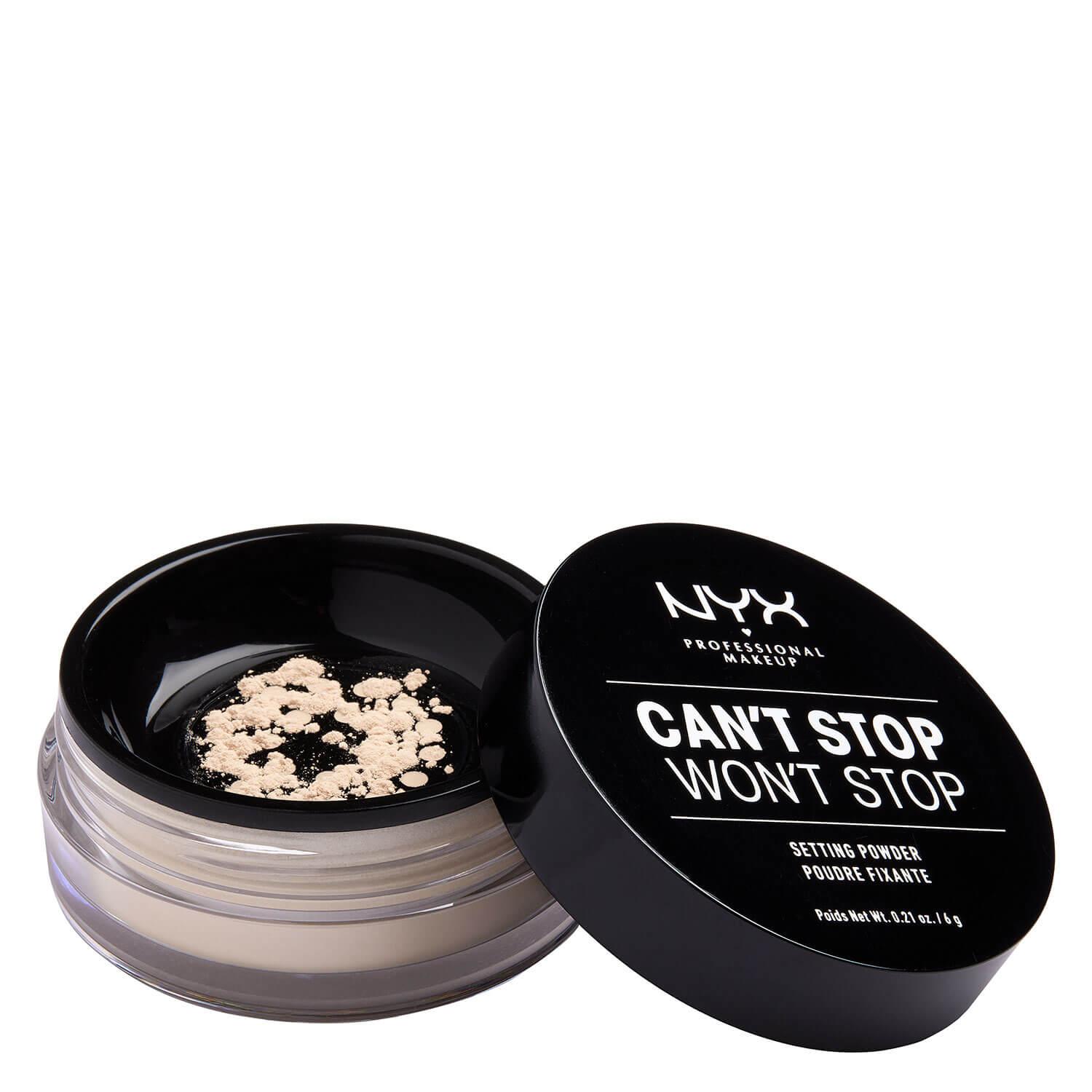 Can't Stop Won't Stop - Setting Powder Light