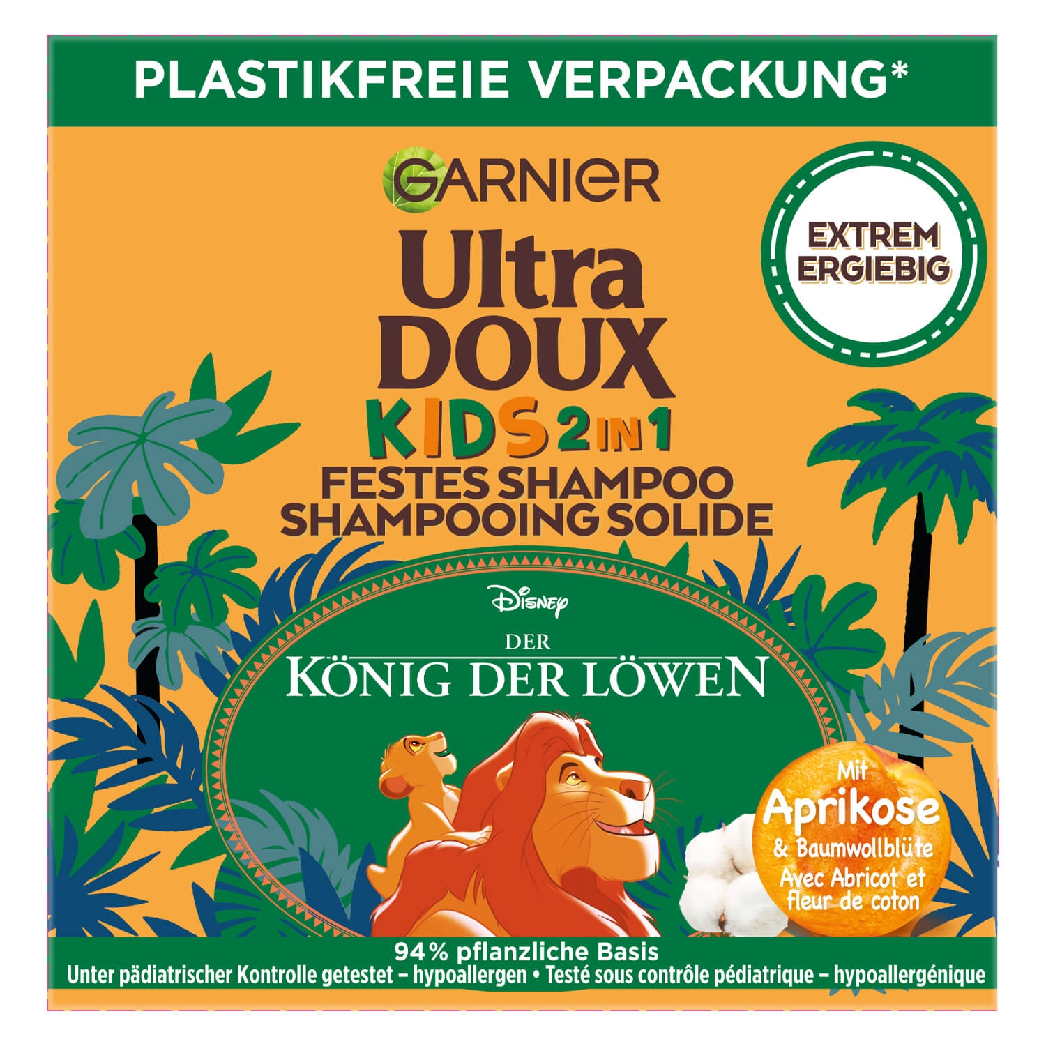 Product image from Ultra Doux Haircare - Aprikose & Baumwollblüte Festes Kindershampoo