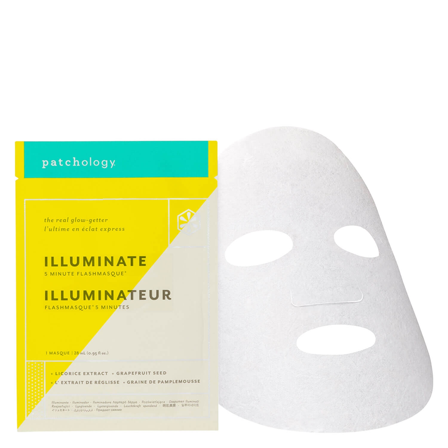 Produktbild von FlashMasque - Illuminate 5 Minute Sheet Mask