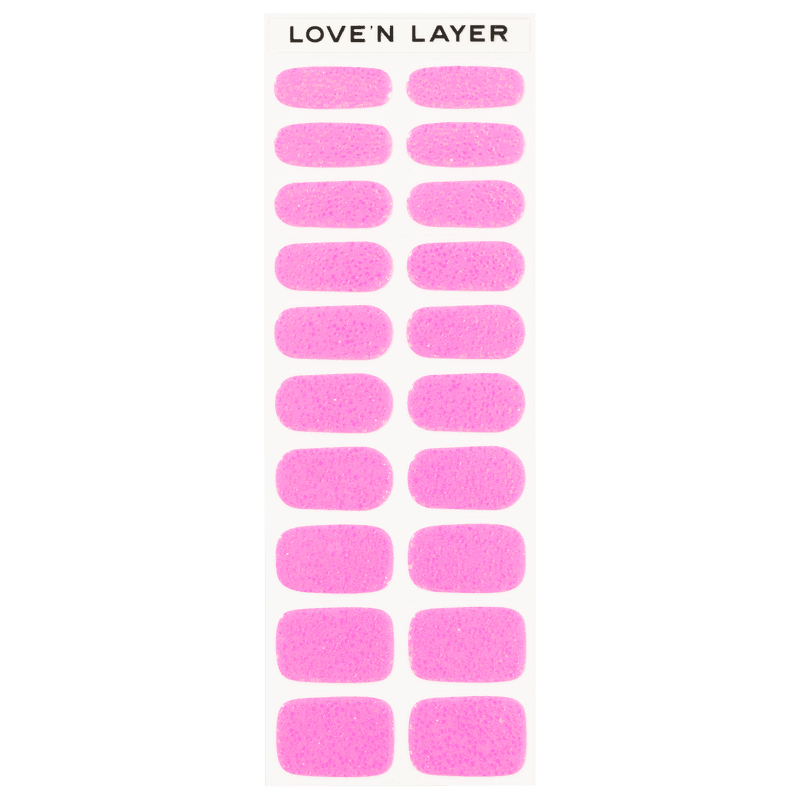 LoveNLayer - Square Sparkle Pink