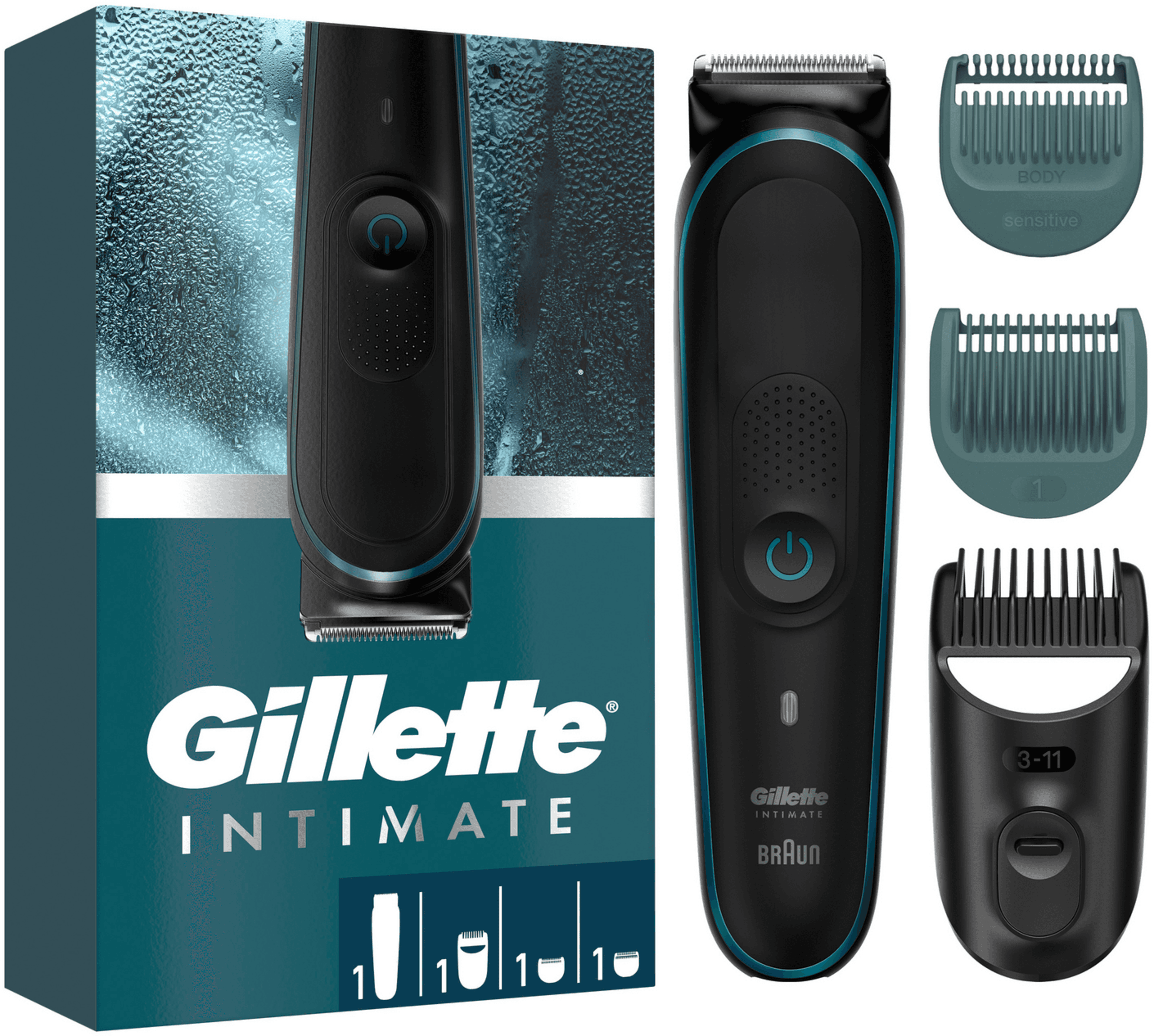 BRAUN - Gillette Intimate Elektrischer Trimmer i5