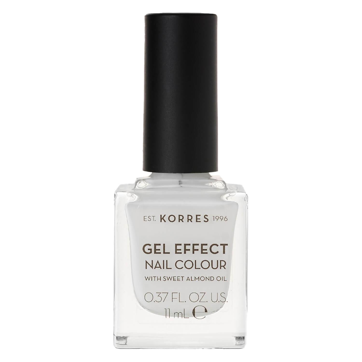 Korres Nails - Sweet Almond Vernis à ongles 01 Blanc White