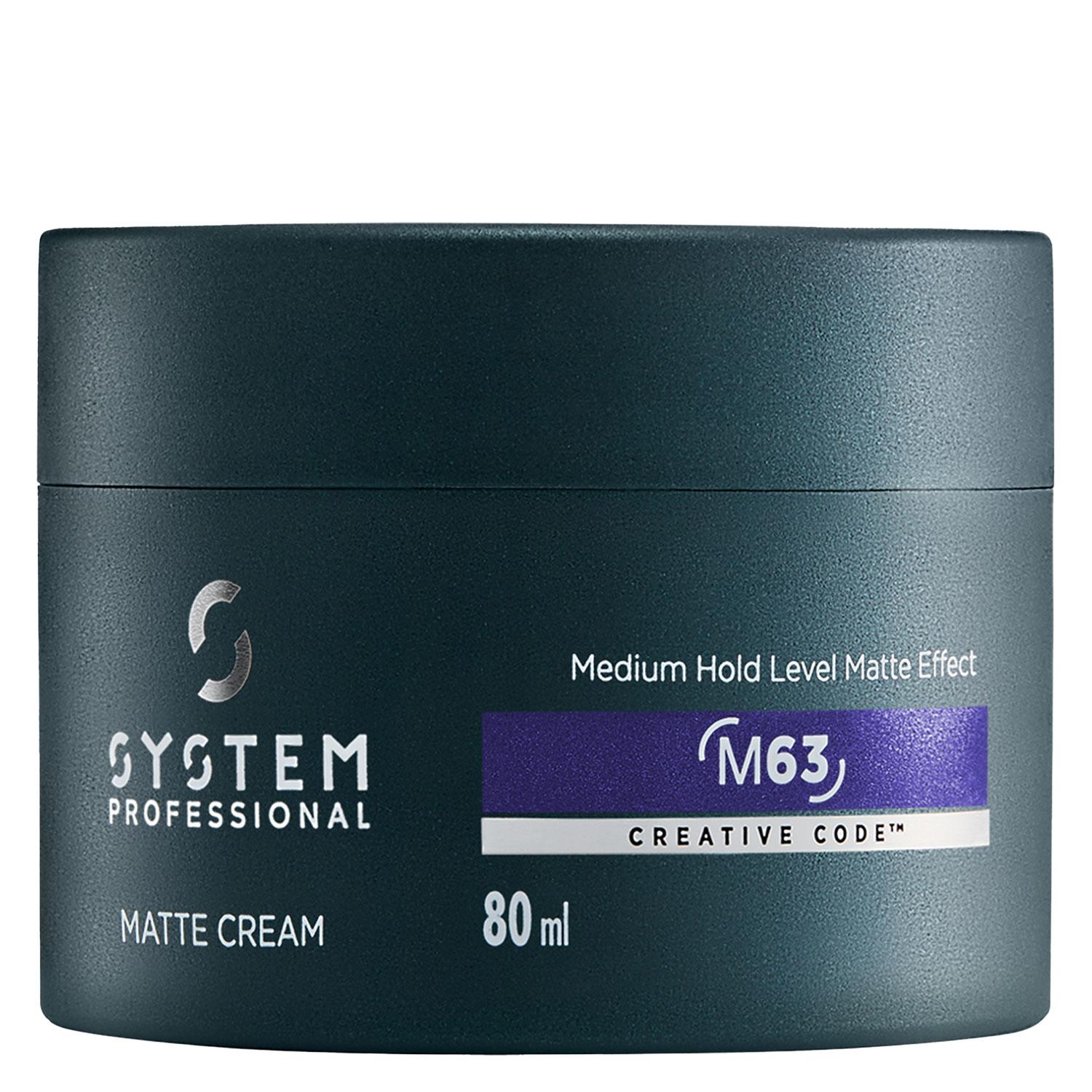 System Professional Man - Matte Cream