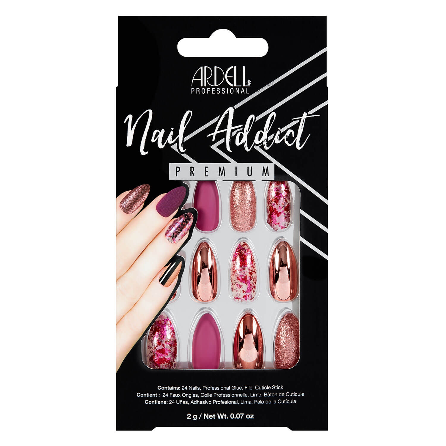 Product image from Nail Addict - Nail Addict Chrome Pink Foil