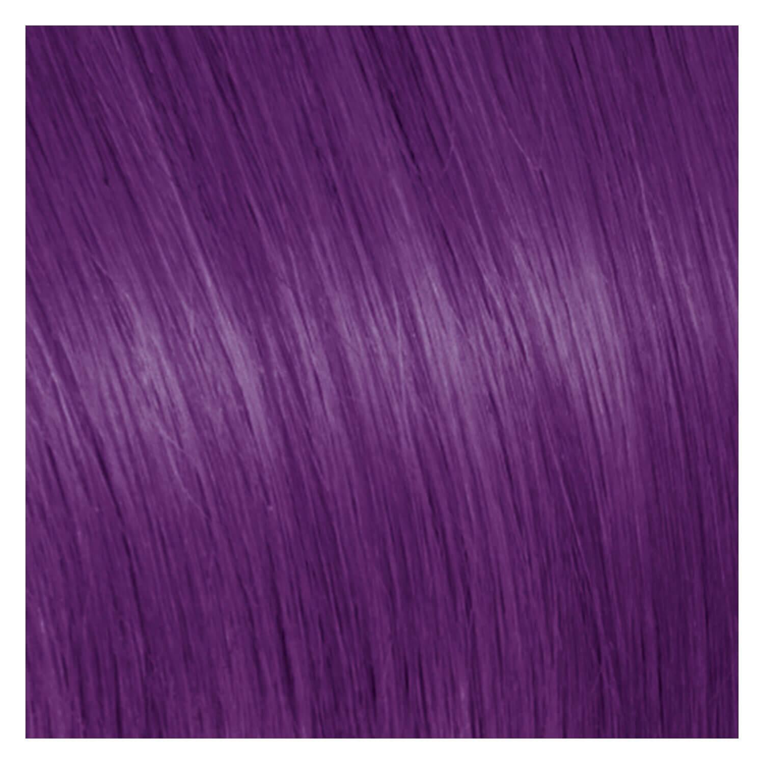 SHE Tape In-System Hair Extensions Straight - Bleu-Violet 55/60cm