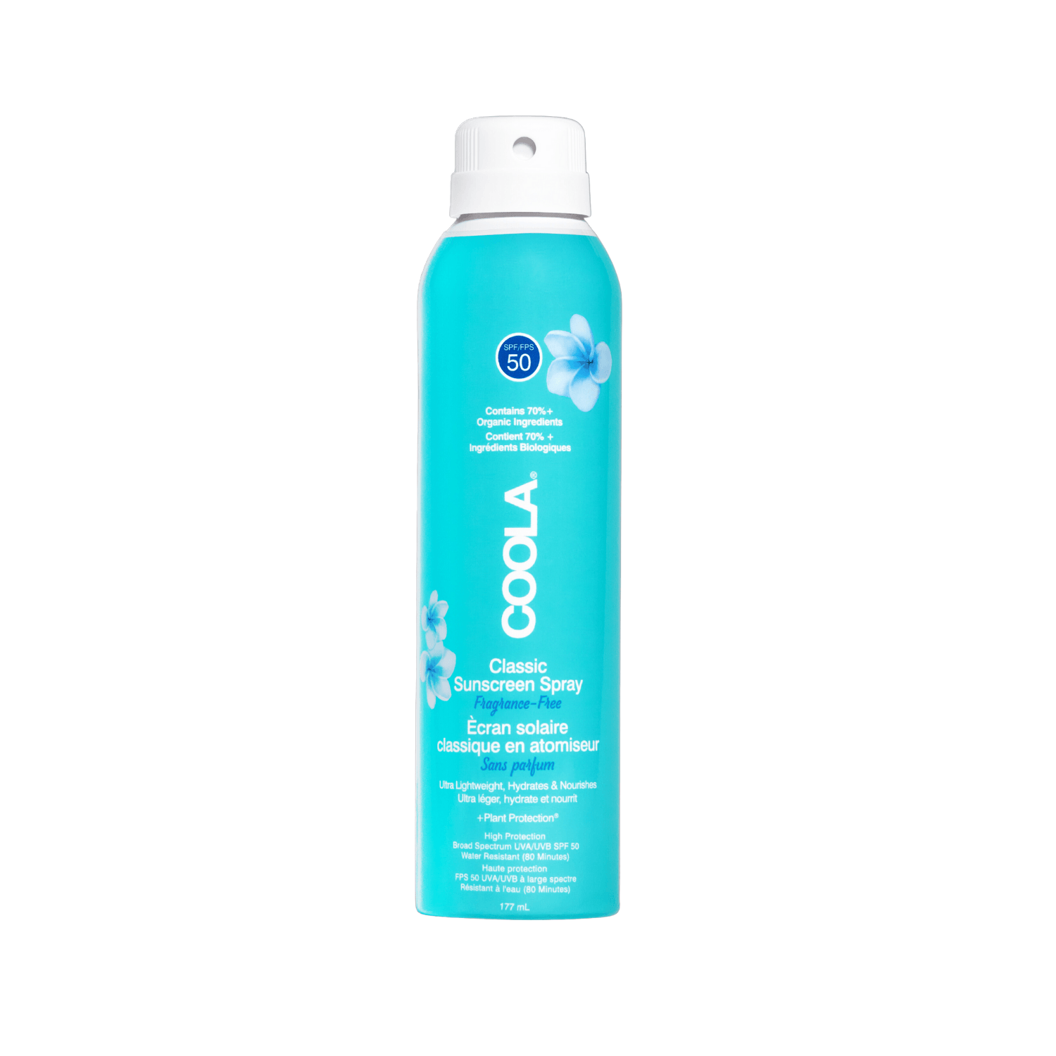 Product image from COOLA - Classic Body Organic Sunscreen Spray SPF50 Fragrance Free