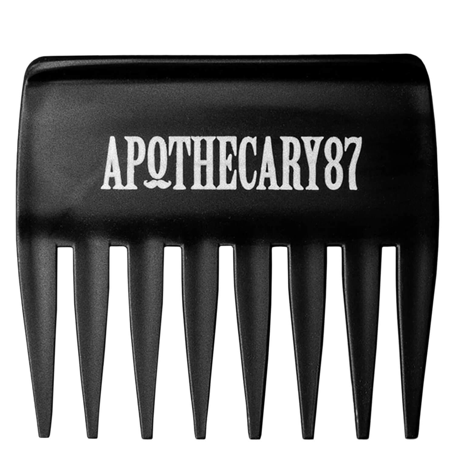 Apothecary87 Grooming - Streaker Comb Black 10cm x 9cm