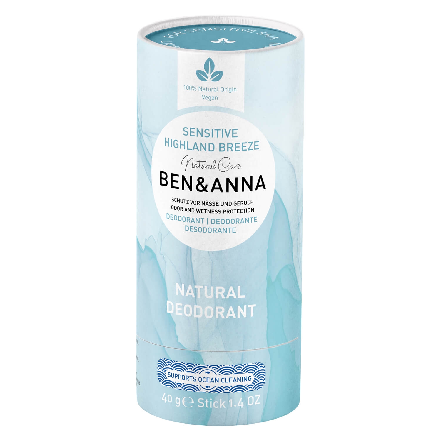 Product image from BEN&ANNA - Sensitive Highland Breeze Natural Deo