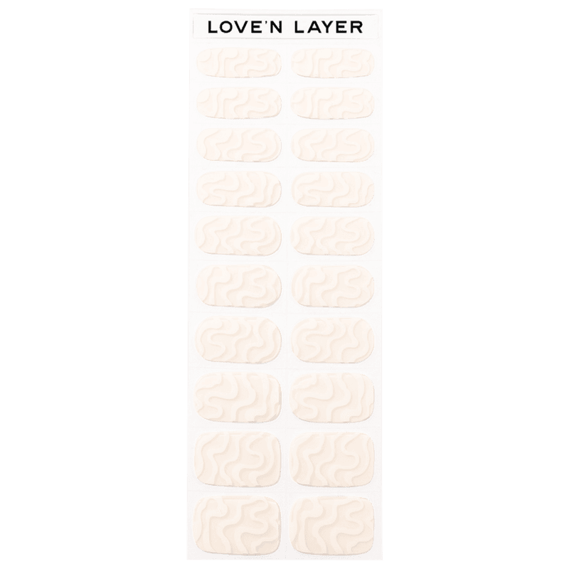 LoveNLayer - Sweet Swirl Bright White